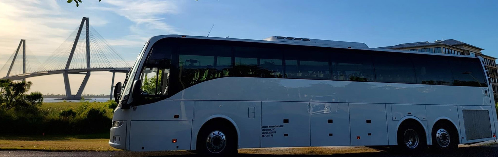 Luxurious 56 Passenger Charter Bus - Coastal Motorcoach