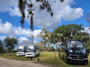 Motorcoach Rentals for College Campus Tours